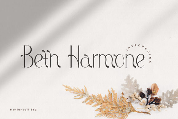 Exploring the Beth Harmone Typeface for Modern Design
