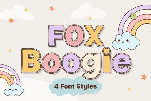 Fox Boogie: A Playful Typeface for Vibrant Designs