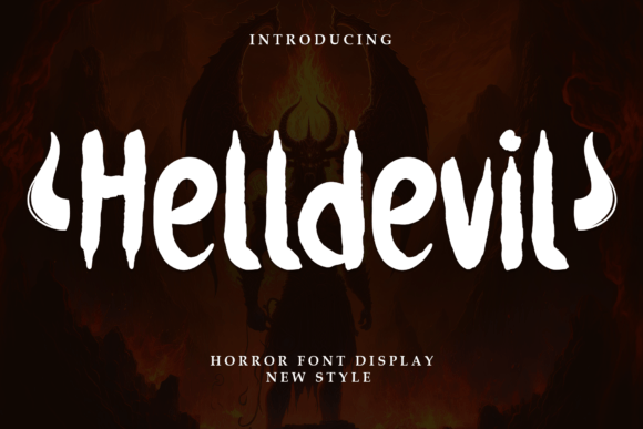 Helldevil Font: Igniting Rebellion in Modern Graphic Design