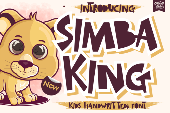 Simba King: A Playful Font for Creative Branding