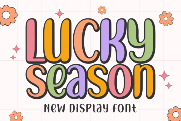 Unveiling Free Lucky Season: A Whimsical Font for Bold Design